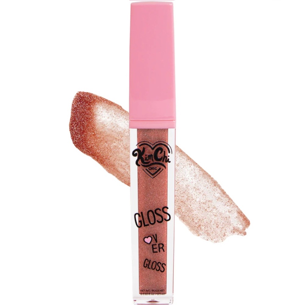 NIB KimChi Chic Beauty Brillant Lip Gloss in Nectar
